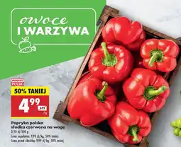 Biedronka Papryka Polski oferta