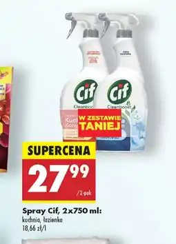 Biedronka Spray do czyszczenia Cif oferta