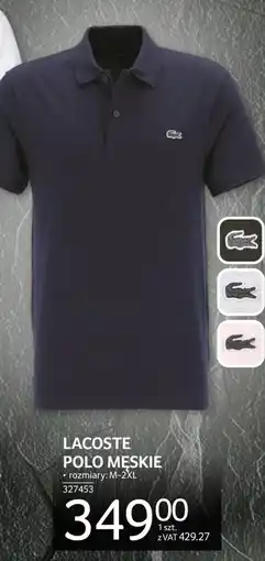 Selgros Polo Lacoste oferta