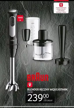 Selgros Blender ręczny Braun oferta