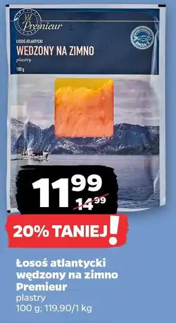 Netto Łosoś atlantycki wędzony na zimno Premieur oferta