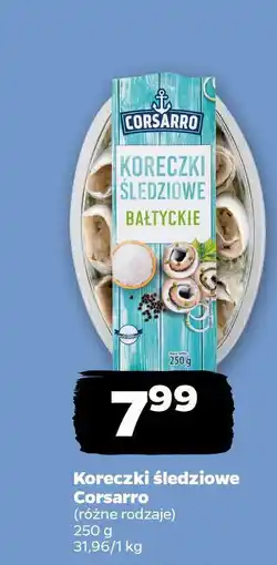 Netto Koreczki śledziowe Corsarro oferta