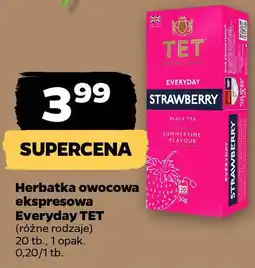 Netto Herbatka owocowa ekspresowa Everyday TET oferta