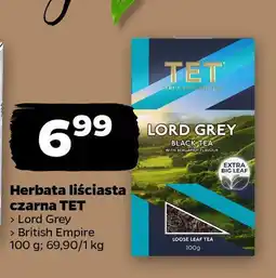 Netto Herbata liściasta czarna TET oferta