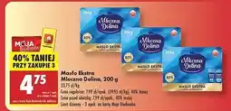 Biedronka Masło extra Mleczna Dolina oferta