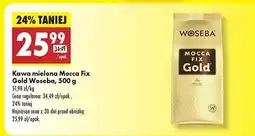 Biedronka Kawa mielona Mocca Fix Gold Woseba oferta