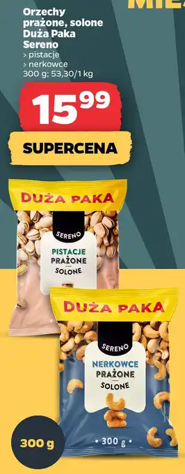 Netto Orzechy prażone, solone Duża Paka Sereno oferta