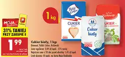 Biedronka Cukier biały 1kg oferta