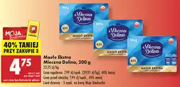 Biedronka Masło Ekstra Mleczna Dolina oferta