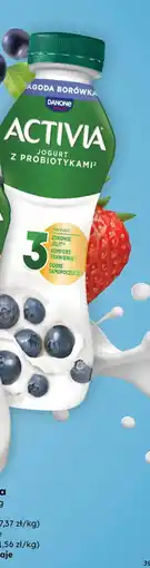 Dino Jogurt pitny Activia jagoda borówka Danone oferta