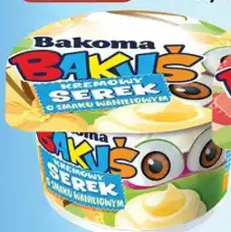 Dino Serek kremowy Bakuś waniliowy Bakoma oferta