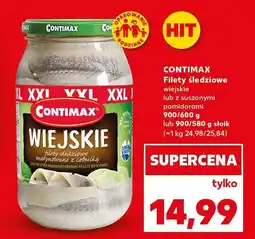 Kaufland Filety śledziowe Contimax wiejskie lub z suszonymi pomidorami oferta