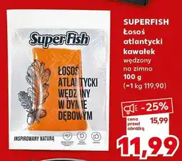 Kaufland Łosoś SUPERFISH atlantycki kawałek wędzony oferta