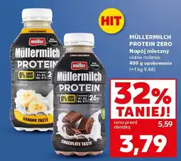 Kaufland Napój mleczny MULLERMILCH PROTEIN ZERO chocolate oferta