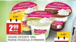Bingo Grand desser ehrmann oferta