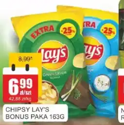 Bingo Chipsy lay's bonus paka oferta