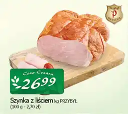 Cezar Delikatesy Szynka z liściem przybył oferta