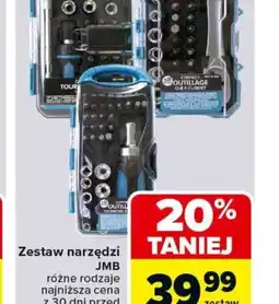 Carrefour Zestaw narzędzi JBM oferta