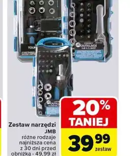 Carrefour Zestaw narzędzi JMB oferta