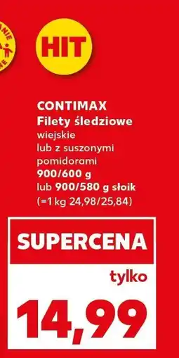 Kaufland Filety śledziowe wiejskie Contimax oferta