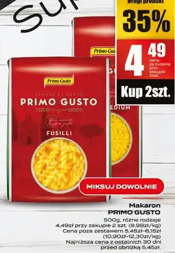 Supeco Makaron Primo Gusto oferta