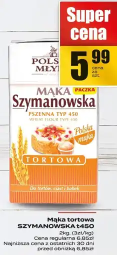 Supeco Mąka tortowa Szymanowska oferta