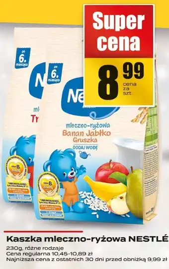 Supeco Kaszka mleczno-ryżowa Nestlé oferta