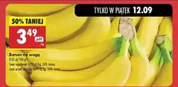 Biedronka Banan na wagę oferta