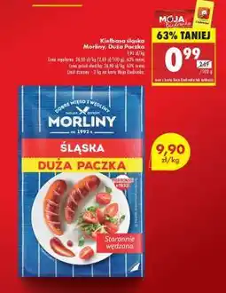 Biedronka Kiełbasa śląska Morliny Duża Paczka oferta