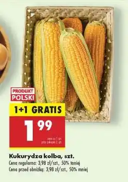Biedronka Kukurydza kolba szt oferta