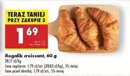 Biedronka Rogalik croissant 60 g oferta