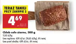 Biedronka Chleb cale ziarno 300 g oferta