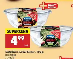 Biedronka Sałatka z surimi Lisner, 160 g oferta