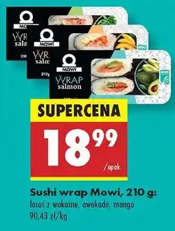 Biedronka Sushi wrap Mowi, 210 g oferta