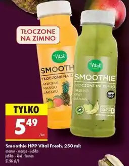 Biedronka Smoothie HPP Vital Fresh, 250 ml oferta