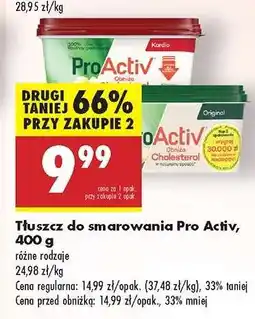 Biedronka Tłuszcz do smarowania Pro Activ, 400 g oferta