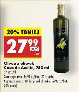 Biedronka Oliwa z oliwek Casa De Azeite, 750 ml oferta