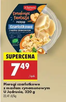 Biedronka Pierogi szarlotkowe z masłem cynamonowym U Jędrusia, 320 g oferta