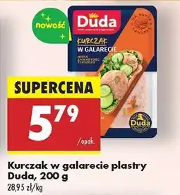 Biedronka Kurczak w galarecie plastry Duda, 200 g oferta