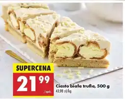 Biedronka Ciasto biała trufla, 500 g oferta