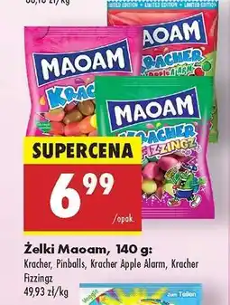 Biedronka Żelki Maoam, 140 g oferta