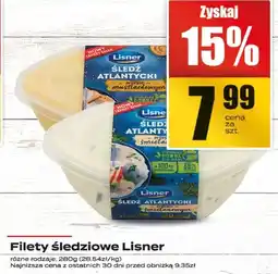 Supeco Filety śledziowe Lisner w kremie maślanym, w kremie śmietanowym oferta