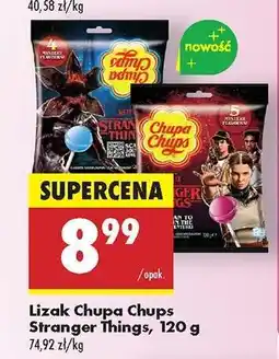 Biedronka Lizak Chupa Chups Stranger Things, 120 g oferta