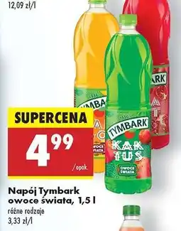 Biedronka Napój Tymbark owoce świata, 1,5 l oferta