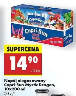Biedronka Napój niegazowany Capri-Sun Mystic Dragon, 10x200 ml oferta