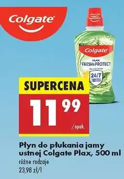 Biedronka Płyn do płukania jamy ustnej Colgate Plax, 500 ml oferta