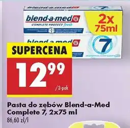 Biedronka Pasta do zębów blend-a-med Complete 7, 2x75 ml oferta
