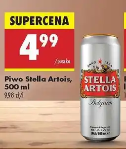 Biedronka Piwo Stella Artois, 500 ml oferta