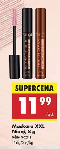 Biedronka Maskara XXL Niuqi, 8 g oferta
