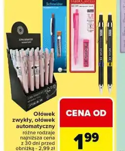 Carrefour Ołówek zwykły, ołówek automatyczny oferta